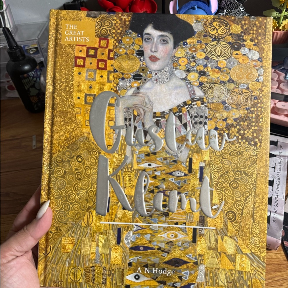 Gustav Klimt Art Book - Gold Cover
